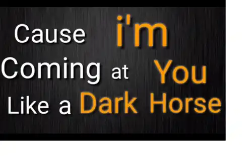 Dark Horse Katy Perry English Song video