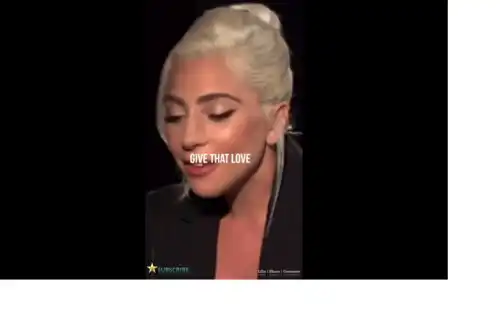 Lady Gagas Emotional words  Give your True love English Video Status