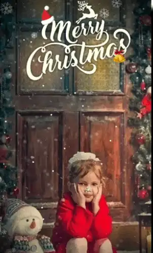 Merry Christmas Song Full Screen Video Status