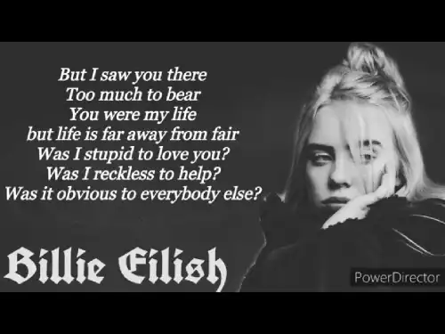 No Time To Die  Billie Eilish English Song video