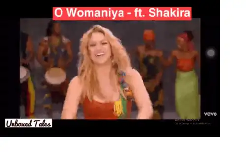 O womaniya Shakira English Song video