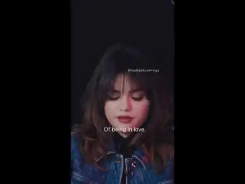 A songs that reminds you Selena Gomez English Song video