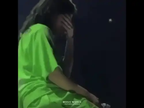 Billie Eilish Criyng For X Hollywood Song