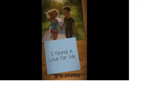 I found a love ED Sheeran English Video Status