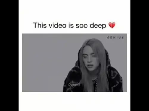 True Words Billie Eilish Hollywood Whatsapp Status
