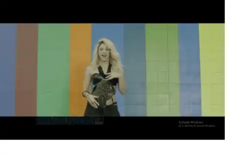 la la la la shakira English Song video
